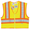 MCR Safety Luminator Class II Flame Resistant Vests, 3X-Large, Fluorescent Lime, 1/EA, #WCCL2LFRX3