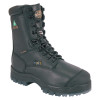 Honeywell 45 Series Leather 8 in Thermal Lace-Up Composite Toe Boots, Size 11.5, Black, 1/PR