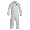 DuPont Tyvek 400D Coveralls with Elastic Wrists and Ankles, Blue/White, Large, 1/CA, #TD125SWBLG0025CM