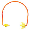 3M E-A-Rflex 28 Semi-aural Hearing Protectors, ABS, Polyurethane, Yellow, Banded, 10 PR/BX, #7000127170