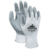 MCR Safety UltraTech Air Infused Nitrile Coated Gloves, Large, Gray/White, 12 Pair, #9694L