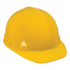 Jackson Safety SC-6 Hard Hat, 4-point Ratchet, Front Brim Safety Cap, Yellow, 1/EA, #14833