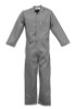 Stanco Full-Featured Contractor Style FR Coveralls, Gray, Medium, 1/EA, #FRC681GRYM