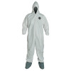 DuPont ProShield NexGen Coveralls with Attached Hood and Boots, White, Medium, 25/CA, #NG122SWHMD002500