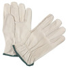 Anchor Products 4000 Series Quality Grain Cowhide Leather Driver Gloves, Medium, Unlined, Natural, 12 Pair, #990IM