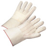 West Chester Welder's Gloves, Cotton; Polyester, Large, White, 12 Pair, #7900G