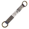 Honeywell Roof Anchors, Double D, Stainless Steel, Includes 8 16d Nails, 1/EA, #RA40