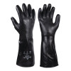 SHOWA 3416 Cut and Chemical Resistant Neoprene Gloves, Rough, Medium, Black, 72/CA, #341608