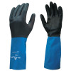 SHOWA CHM Series Gloves, Small, Black/Blue, 12 Pair, #CHMS07