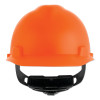 MSA V-Gard Cap-Style Hard Hat with Fas-Trac III Suspension, Matte, Orange, 1/EA, #10203087