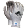 MCR Safety Dyneema Blend Gloves, Large, Salt-and-Pepper/Gray, 12 Pair, #9672L