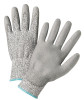 West Chester 720DGU Palm Coated HPPE Gloves, Medium, Gray, 12 Pair, #720DGUM