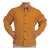 Best Welds Q-Line Leather Jacket, 2X-Large, Golden Brown, 1/EA, #Q12XL