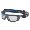 Bolle Baxter Series Safety Glasses, Clear Lens, Platinum Anti-Fog/Anti-Scratch, 10/BX, #40276