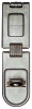 Master Lock Hinged Hasps, 6 1/4 in, Single, 4/BOX, #720DPF