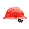 Honeywell North Zone N20  Full Brim Hard Hat, 4-Point Ratchet, Red 1/EA, #N20R150000