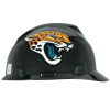 MSA Officially-Licensed NFL V-Gard Helmets, 1-Touch, Jacksonville Jaguars Logo, 1/EA, #818397