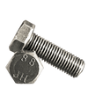 M6-1.00 x 35 mm Fully Threaded Hex Cap Screws 8.8 DIN 933 / ISO 4017 Coarse Med. Carbon Plain (100/Pkg.)