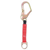 MSA Large Hooks with Straps, 2 1/2 in,  1, Snap Hook; D-Ring, 1/EA, #10002820