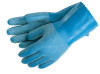 MCR Safety Blue Grit Gloves, Large, Blue, 12 Pair, #6852L