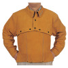 Best Welds Leather Cape Sleeves, Snaps Closure, X-Large, Golden Brown, 1/EA, #Q2XL