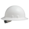 Honeywell SuperEight Hard Hats, 8-Point Ratchet, E-1 Full Brim, White, 1/EA, #E1RW01A000