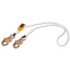 Capital Safety Rope Positioning Nylon Lanyards, 6 ft, Self-Locking Snap Hook, 310 lb, 1/EA, #1232354