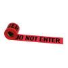 Irwin Strait-Line® Barrier Tape, 3"x 300 ', Danger Do Not Enter, #OR-66202 (8/Pkg)