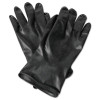 Honeywell Chemical Resistant Gloves, Butyl, Rolled Bead Cuff, Size 7, Black, 1/PR, #B1317
