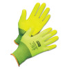 Honeywell NorthFlex Neon Hi-Viz PVC Palm Coated Gloves, X-Large, Yellow, 12/BG, #NF11HVY10XL