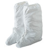 DuPont? Tyvek IsoClean Boot Covers with PVC Soles, Ankle Ties, Large, White, 100/CA, #IC457SWHLG01000B