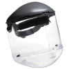 Honeywell Dual Crown Faceshield Systems, 4 in Crown, 3C Ratchet, Clear/Noryl, 1/EA, #FM400DCCL