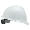 MSA V-Gard Protective Caps, Fas-Trac Ratchet, Cap, White, Large, 1/EA, #477482