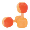 Honeywell TrustFit Pod Earplugs, Foam, Orange, Uncorded, 100/BX, #TRUSTFITPOD1