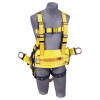 Capital Safety Delta Derrick Harness with Pass Thru Connection, Extended Back D-Ring, X-Large, 1/EA, #1106107