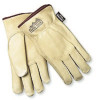 MCR Safety Insulated Drivers Gloves, Premium Grain Pigskin, Large, Jersey Lining, 12 Pair, #3450L