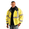 OccuNomix Bomber Jackets, X-Large, Yellow, 1/EA, #LUXTJBJYXL