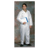 West Chester PosiM3 Coveralls, White, X-Large, 25/CA, #C3800XL