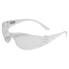 MSA Arctic Protective Eyewear, Clear Lens, Anti-Scratch, Clear Frame, 1/EA, #697514