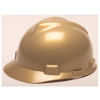 MSA V-Gard Protective Caps, Fas-Trac Ratchet, Cap, Gold, 1/EA, #475365