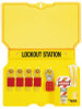 Master Lock Safety Series Lockout Stations with Key Registration Card, 22in, Unfilled, 10-Lk, 1/EA, #1483B