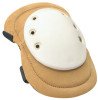 Allegro Welding Knee Pads, Elastic Strap; Quick-Release Buckle, Tan; White, 1/PR, #699101Q