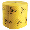 Brady SPC High Visibility Safety & Chemical Absorbent Mat, Abs 3 gal, 15 in x 150 ft, 1/RL, #CH15P