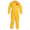 DuPont Tychem QC Coveralls, Yellow, Medium, 12/CA, #QC120SYLMD001200