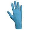 SHOWA 7500 Series Nitrile Disposable Gloves, Rolled Cuff, 2X-Large, Blue, 1/DI, #7500PFXXL