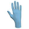 SHOWA N-Dex Disposable Nitrile Gloves, Powder Free, 4 mil, Large, Light Blue, 1/DI, #7005PFL