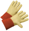 West Chester TIG/MIG Welding Gloves, Grain Cowhide, Small, Tan/Russet, 12 Pair, #6000S
