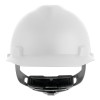 MSA V-Gard Cap-Style Hard Hat with Fas-Trac III Suspension, Matte, White, 1/EA, #10203081