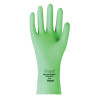 Ansell Omni Gloves, Embossed, Size 8, Flocked Lining, Mint Green, 12 Pair, #102990