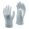 SHOWA 540 Series Gloves, 7/Medium, White, 12 Pair, #540L